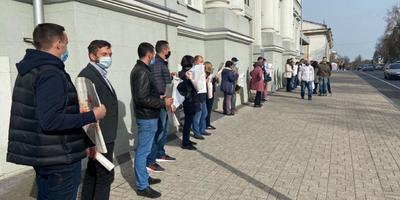 Флеш-моб проти корупції в Чернігові. Пряма трансляція