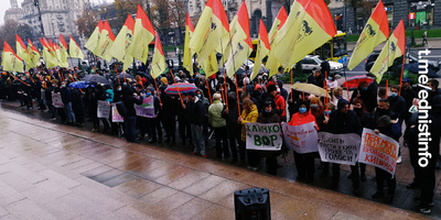 Партія «Перемога  Пальчевського» протестує проти сфальшування виборів. Пряма трансляція