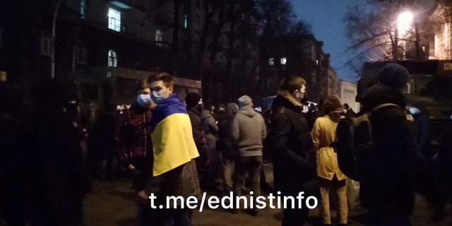Волю Стерненку: у Києві розпочався протест на Банковій