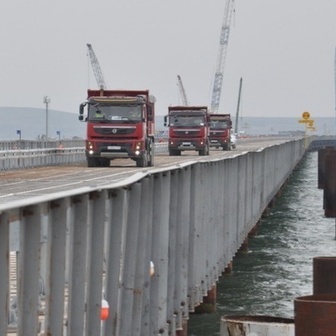 На будівництві Керченського мосту загинув монтажник