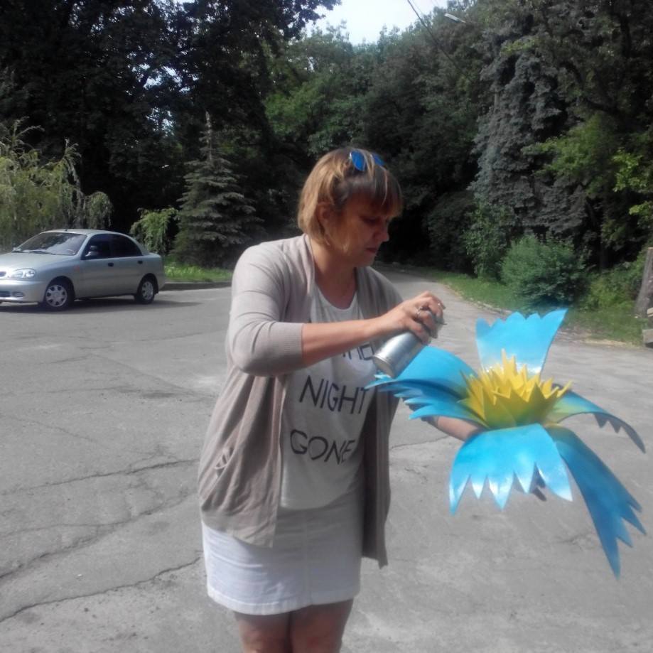 Зеленбудівці похвалилися новою арт-композицією у Шевченківському районі (фото)