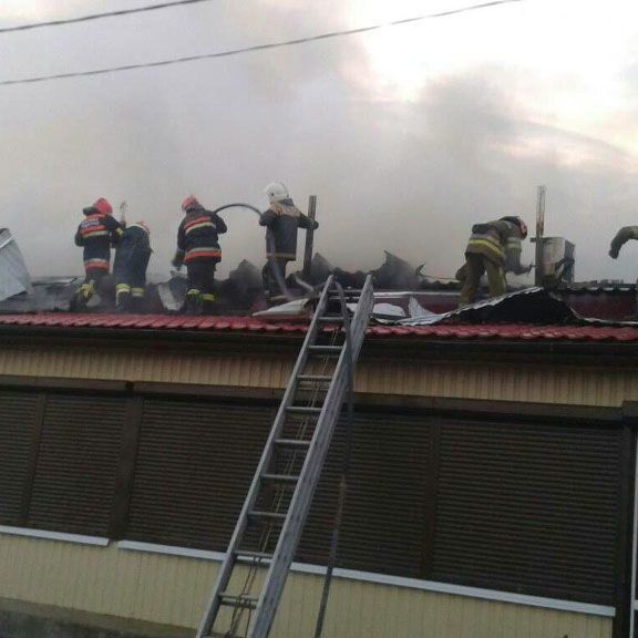 У Полтаві горів центральний ринок: димом накрило півміста (фото)