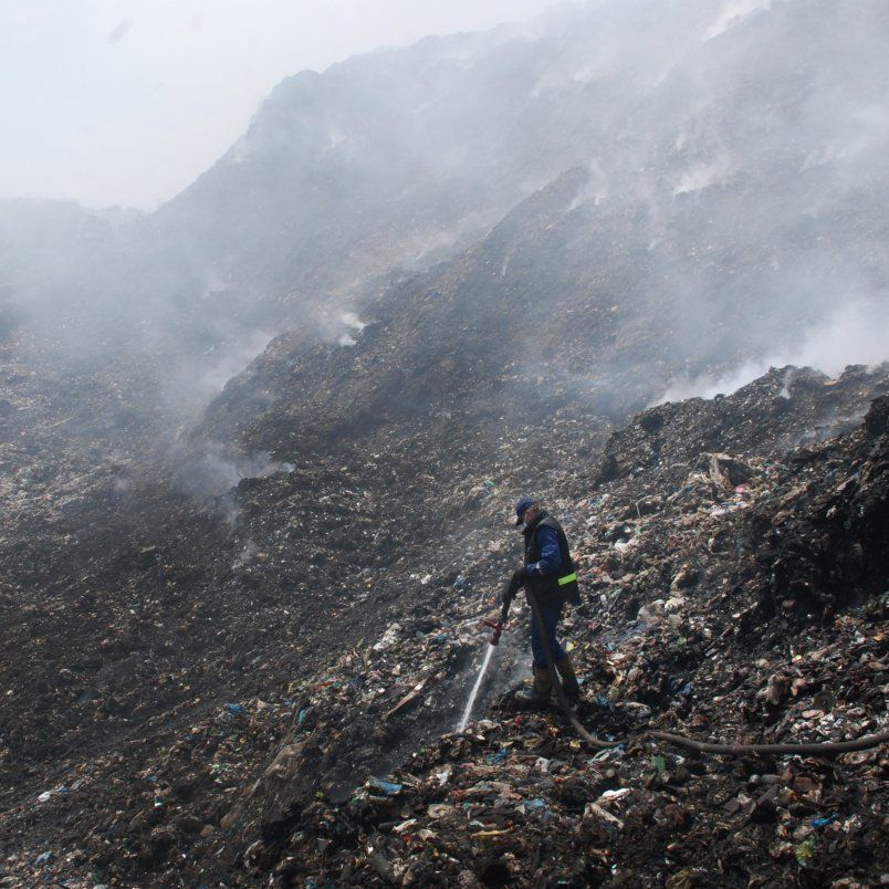 Еколога, який зник під час пожежі на Грибовицькому сміттєзвалищі, суд визнав мертвим