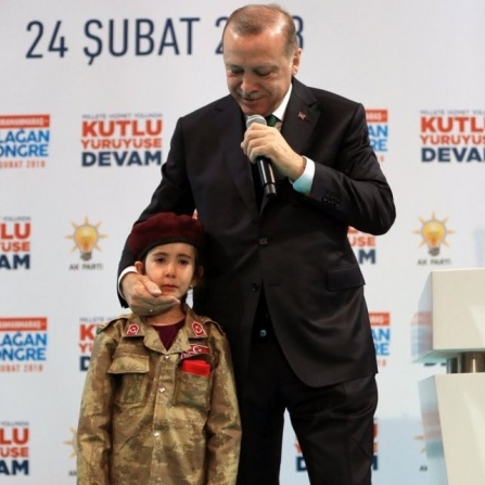 «Якщо вона загине, вони вкриють її прапором»: Ердоган розповів маленькій дівчинці про честь загинути в бою