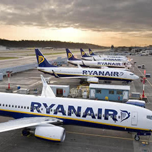 Ryanair може літати в 6 українських міст