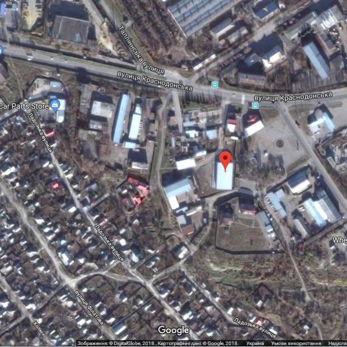 Українські хакери показали координати бази окупантів у Луганську, де «багато військової техніки»
