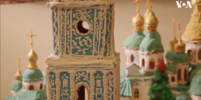 Родина американського дипломата відтворила Софійський собор з імбирного печива (відео)