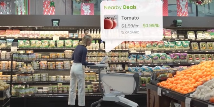 З'явився розумний візок, здатний замінити касирів у супермаркетах (відео)