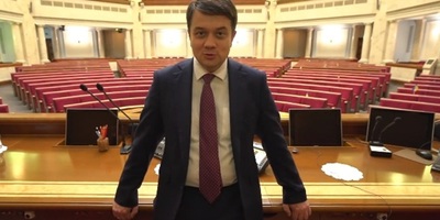 Разумков зняв ролик про роботу Верховної Ради