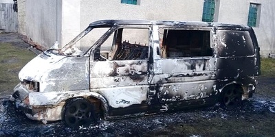 На Волині священнику ПЦУ спалили автомобіль