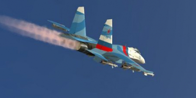 Російський винищувач Су-27, за попередніми даними, впав у Чорне море, льотчика шукають