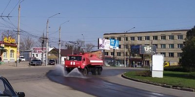 У всіх населених пунктах Чернівецької області проведуть дезінфекцію вулиць